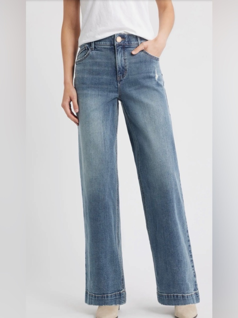 Wit & Wisdom High Rise Wide Leg NWT Jeans